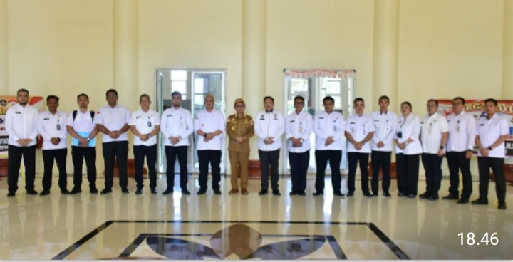 Bupati Saipul A. Mbuinga Menerima Audensi Perwakilan Direktorat Jenderal Imigrasi