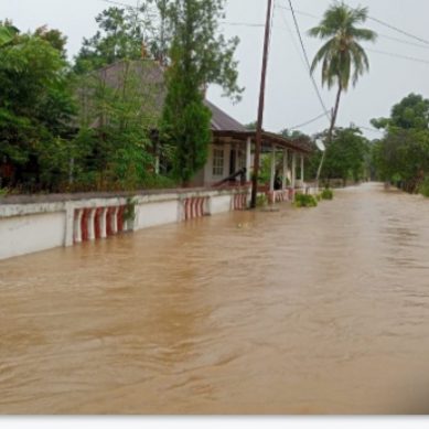 Desa Londoun Poptim Banjir, 60 KK Terdampak Dan Ketinggian Air 1 Meter
