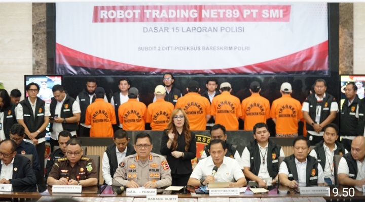 Dittipideksus Bareskrim Sita Miliaran Uang Hingga Aset Dari Kasus Net89