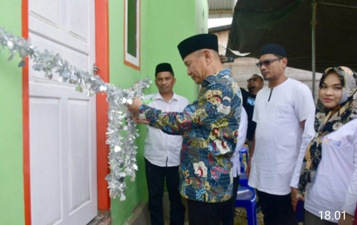 Bupati Saipul Mbuinga Resmikan Rumah Layak Huni Baznas Pohuwato