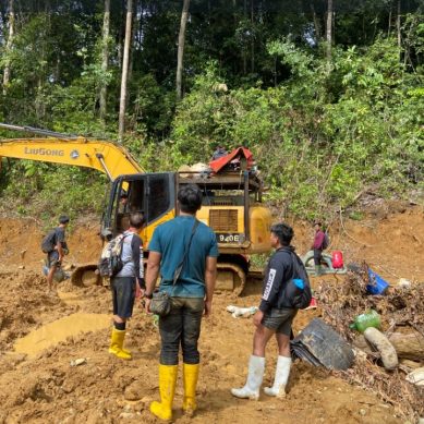 Polres Pohuwato Respon Keluhan Air Keruh Di Popayato