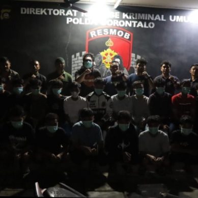 Polda Gorontalo Amankan 20 Terduga Pelaku Pencabulan Anak Di Bawah Umur