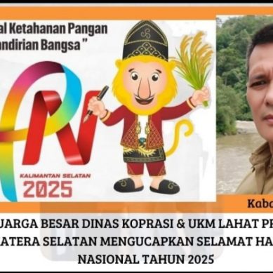 Keluarga Dinas Koprasi & UKM Kab. Lahat Propinsi Sumatera Selatan: Mengucapkan Selamat Hari Pers Nasional Tahun 2025