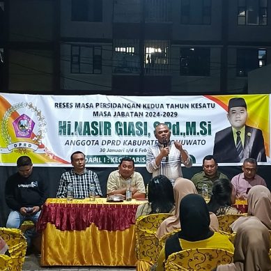Serap Aspirasi Warga, Nasir Giasi  Di Apresiasi Warga Rusunawa SYAH