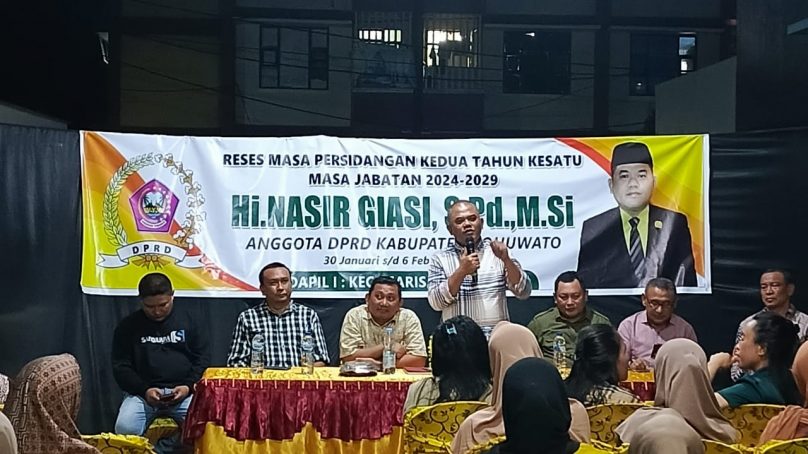 Serap Aspirasi Warga, Nasir Giasi Di Apresiasi Warga Rusunawa SYAH