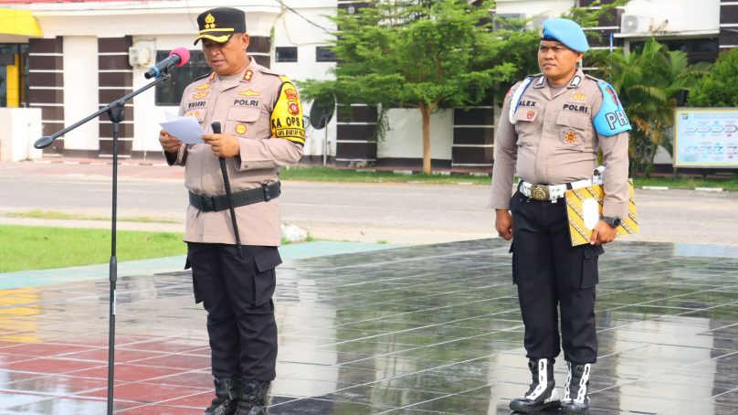 KAPOLRES POHUWATO PIMPIN UPACARA HARI KESADARAN NASIONAL
