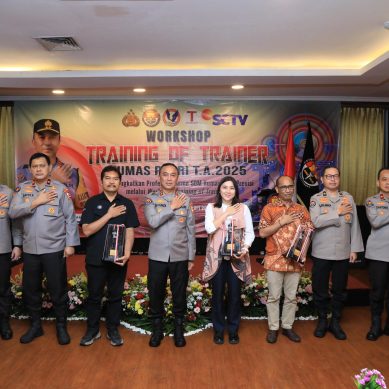 Kadiv Humas Buka Workshop Training Of Trainer Polri