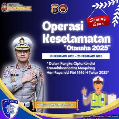 Ops Keselamatan Otanaha 2025 Akan Segera Dimulai,