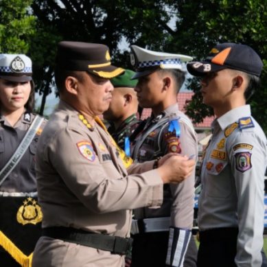 Operasi Keselamatan Otanaha 2025, Polda Gorontalo Gelar Apel Gelar Pasukan