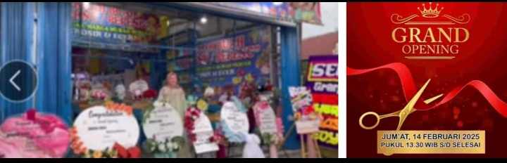 Meriahnya Acara Grand Opening Toko Berkah Buah & Frozen Food “PHERNY/ PEPENG,”