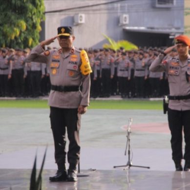 Wakapolda Gorontalo Pimpin Upacara Hari Kesadaran Nasional