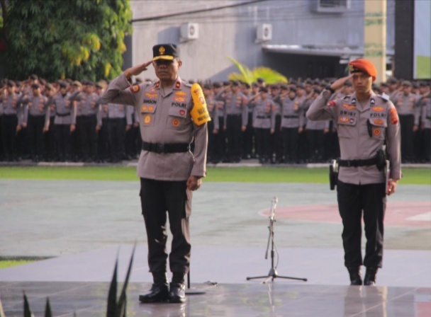 Wakapolda Gorontalo Pimpin Upacara Hari Kesadaran Nasional