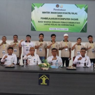 Bekal hidup dari balik jeruji, Lapas Gorontalo gelar bimtek bagi Wbp