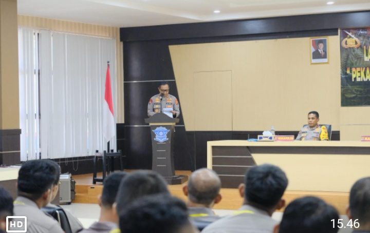 Kapolda Gorontalo Pimpin Pembukaan Lat Pra Ops Pekat Otanaha 1 Tahun 2025