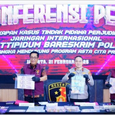 Bareskrim Polri Bongkar Jaringan Judi Online Internasional 1XBET, 9 Tersangka Diamankan
