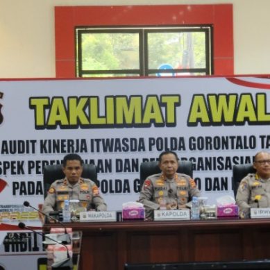 Kapolda Gorontalo Buka Audit Kinerja Tahap 1 Tahun 2025