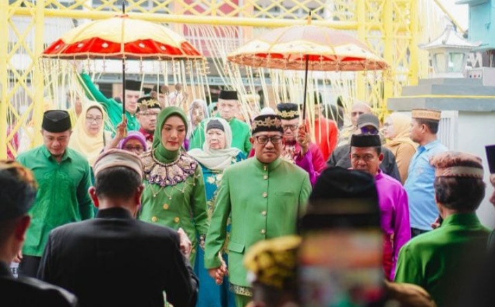 Pemkot Gelar Prosesi Adat Moloopu Wawali Gorontalo