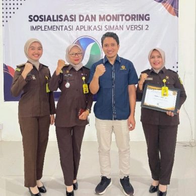 Kajari Lahat Raih Piagam Penghargaan dari KPKN