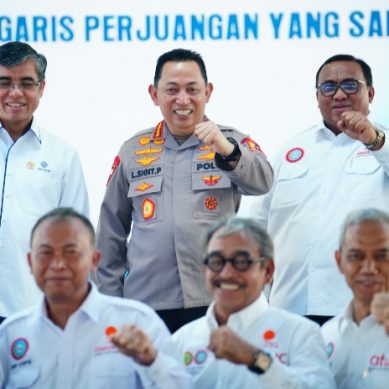 Kapolri Hadiri HUT ke-52 KSPSI, Apresiasi Perjuangan Kalangan Buruh