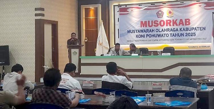 Musorkab KONI Pohuwato Tahun 2025 Resmi Di Buka