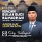Anggota DPRD Provinsi Sumatera Selatan (Sumsel) Komisi V Kiki Subagio Mengucapkan : Selamat Menjalankan Ibadah Puasa