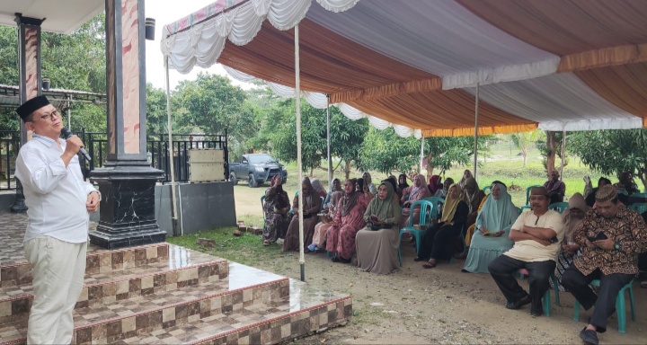 Gelar Halal Bihalal, Thariq Sentil Soal PSU di Kabupaten Gorut