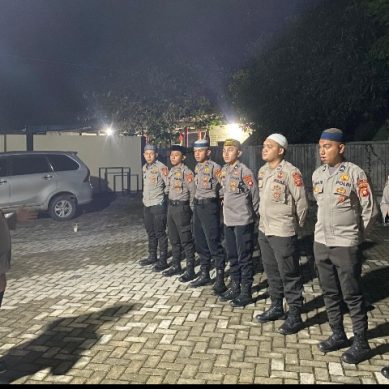 Ramadhan, Samapta Polda Gorontalo Ajak Jamaah Masjid Jaga Kondusifitas Kamtibmas
