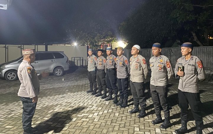 Ramadhan, Samapta Polda Gorontalo Ajak Jamaah Masjid Jaga Kondusifitas Kamtibmas