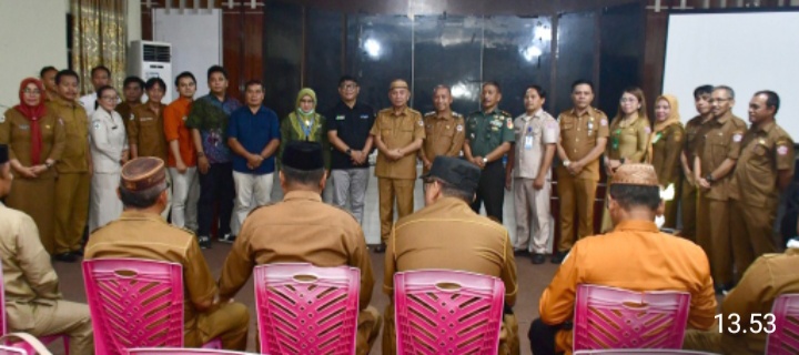 Bupati Saipul Mbuinga Buka Rapat Teknis Penetapan Sistem Komando Darurat Bencana Non-Alam KLB Malaria