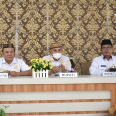 Bupati Dan Ketua DPRD Pohuwato Ikuti Peluncuran IPKD MCP Tahun 2025 Melalui Zoom Meeting.