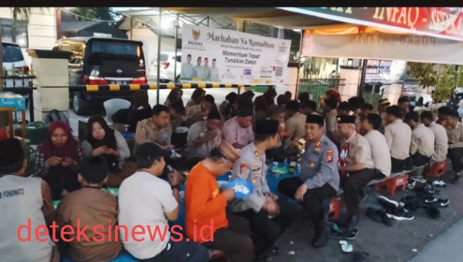 Kapolres Pohuwato Gelar Buka Puasa Bersama Anak Pramuka