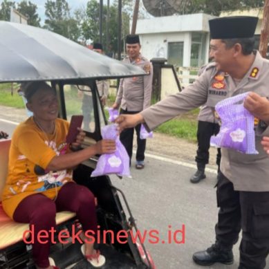 Polres Pohuwato Dan Insan Pers Berbagi Takjil Dan Buka Puasa Bersama l