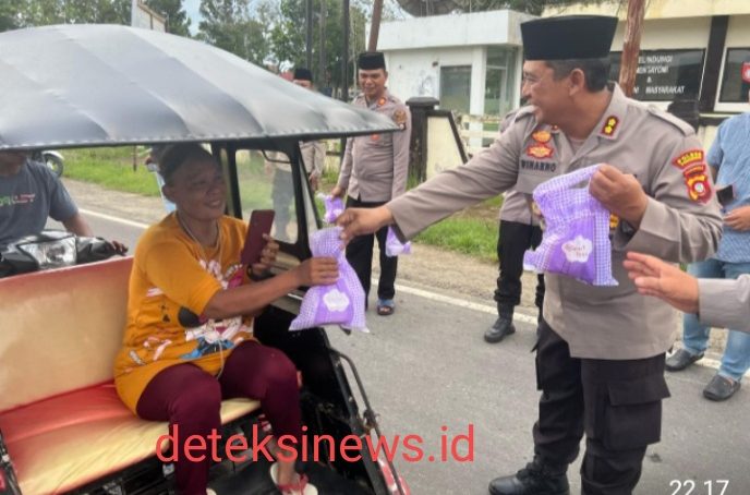 Polres Pohuwato Dan Insan Pers Berbagi Takjil Dan Buka Puasa Bersama l