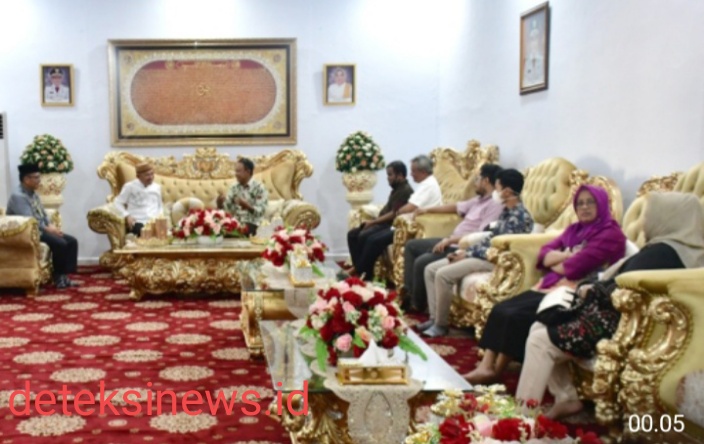 Bupati Pohuwato Terima Tim BPK-RI Perwakilan Gorontalo