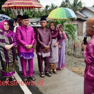 Hari Ini, Prosesi Adat Mopotilolo Bupati dan Wakil Bupati Pohuwato Berakhir Di Kecamatan Randangan