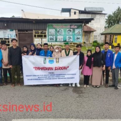 Kolaborasi Cipayung Plus Bersama Rakyat Penambang Pohuwato  Bagi-Bagi Takjil