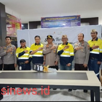 Dukung Operasional Kapol Sub Sektor Buntulia, PGP Serahkan Bantuan Satu Unit Mobil