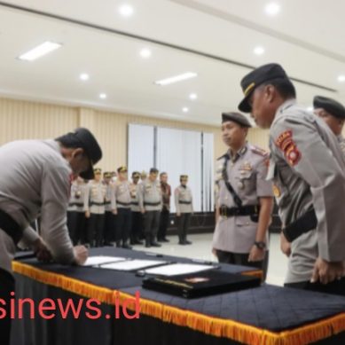 Hari Ini, Empat Belas Pejabat Utama di Polda Gorontalo Resmi Berganti 