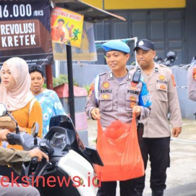 Indahnya Ramadhan, Polda Gorontalo Berbagi Takjil 