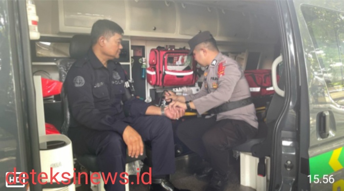 Biddokkes Polda Gorontalo Berikan Layanan Kesehatan bagi Personel Operasi Ketupat Otanaha 2025