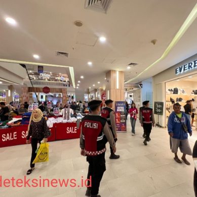 Melalui Operasi Ketupat 2025, Polda Gorontalo Mantapkan Pengamanan Tempat Perbelanjaan
