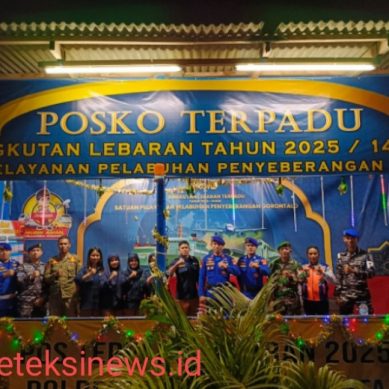 Operasi Ketupat Otanaha 2025, Pastikan Rasa Aman Bagi Warga di Pelabuhan Penyeberangan Gorontalo