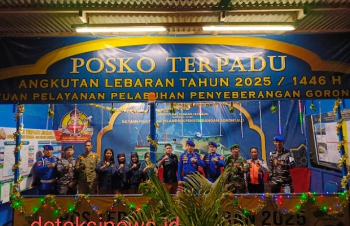 Operasi Ketupat Otanaha 2025, Pastikan Rasa Aman Bagi Warga di Pelabuhan Penyeberangan Gorontalo