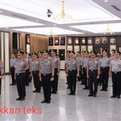 Kapolri Pimpin Korps Raport 38 Pati Polri Termasuk Dua Jenderal Bintang Tiga