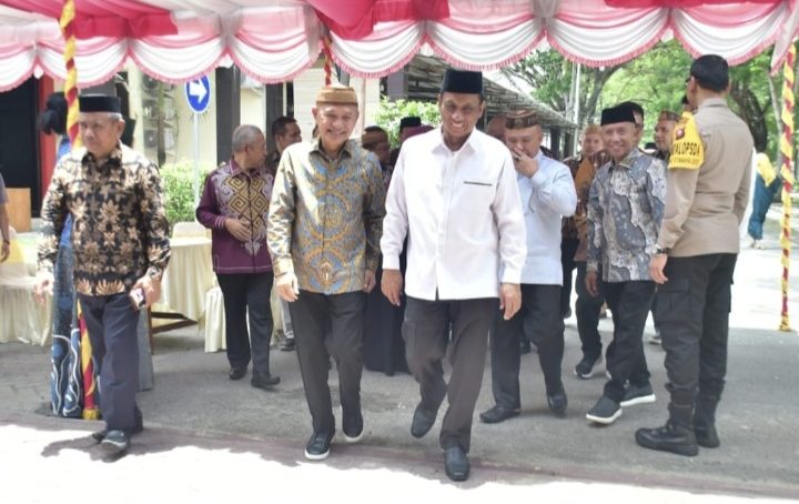 Bupati Saipul Mbuinga dan Wabup Iwan Adam Silaturahmi Bersama Kapolda Gorontalo