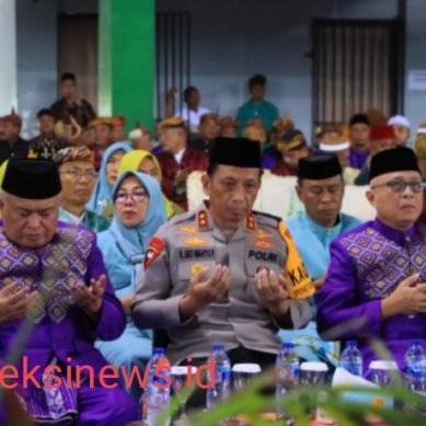 Jadikan Momentum Hari Raya Untuk Berbagi Kebahagiaan, Kapolda Gorontalo Hadiri Du’a Lo Ulipu