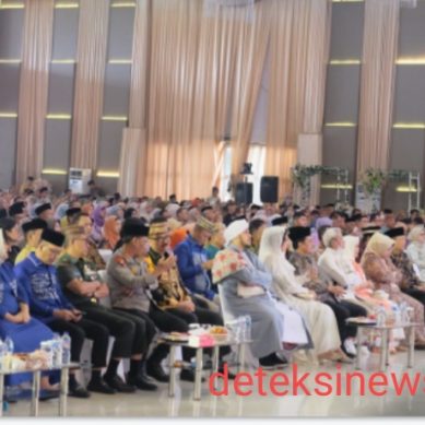 Jaga Kerukunan Antar Sesama, Kapolda Gorontalo Hadiri Halal Bihalal di Grand Sumberia Ball Room
