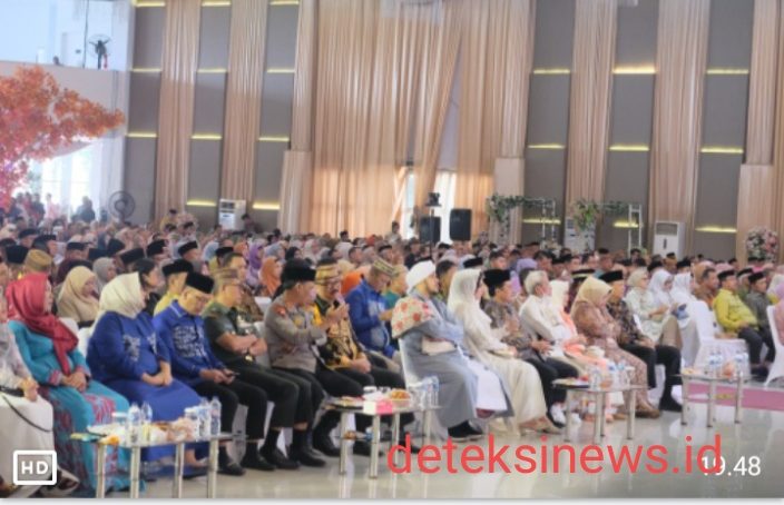 Jaga Kerukunan Antar Sesama, Kapolda Gorontalo Hadiri Halal Bihalal di Grand Sumberia Ball Room