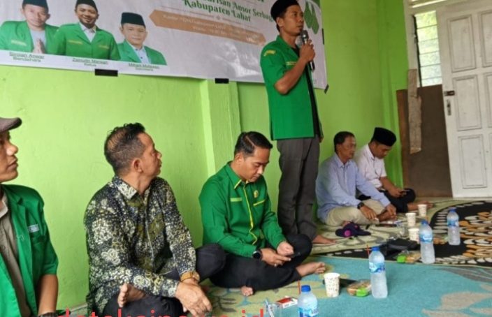 Momen Idul Fitri I Syawal 1446H PC GP Ansor & Barisan Ansor Serbaguna Kabupaten Lahat, Gelar Halal Bihalal Sekaligus Silaturahmi