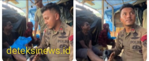 Peduli Kesehatan, Personel Ops Damai Cartenz 2025 Beri Pengobatan kepada Anak yang Terluka di Intan Jaya